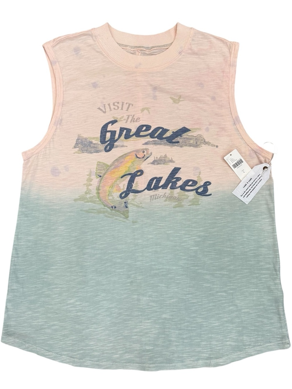 Pilcro Visit the Great Lakes Tank Top